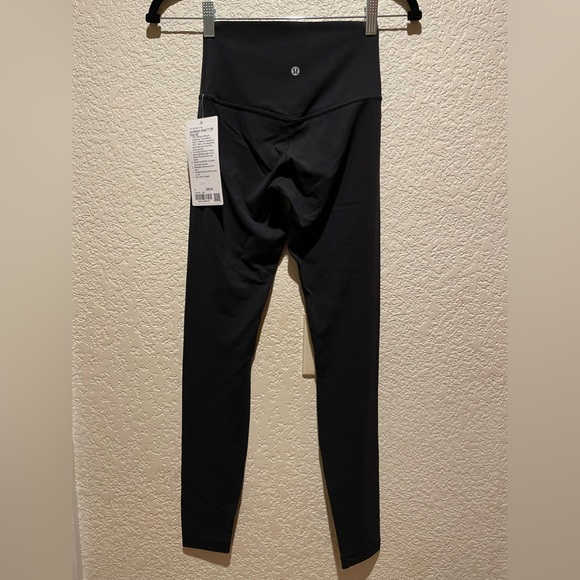 NWT Lululemon Align High Rise Pants leggings 28” in Black Size 4 - Picture 6 of 8